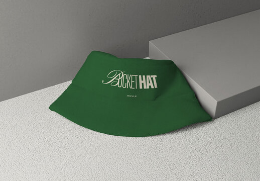 Fashion Bucket Hat Mockup