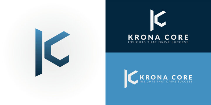 A modern KC emblem featuring a sleek blue gradient. Designed for financial and consulting firms, it represents trust, intelligence, and strategic innovation in contemporary business.
