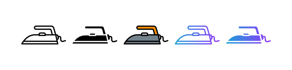 Ironing multiple icon