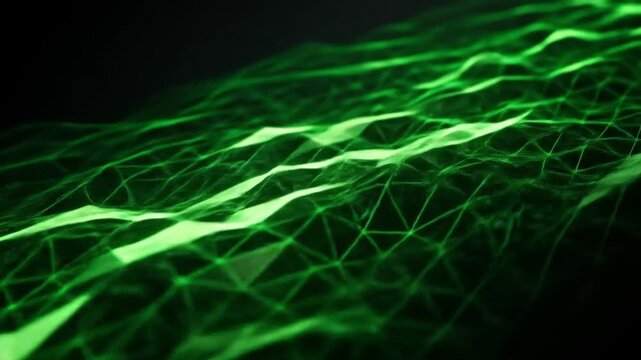 Abstract green technology background
