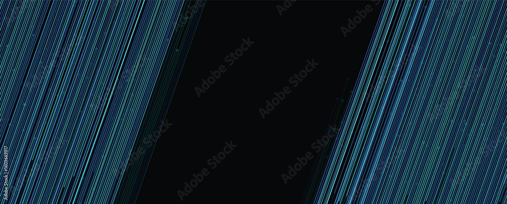 Poster abstract circuit technology and science concept background