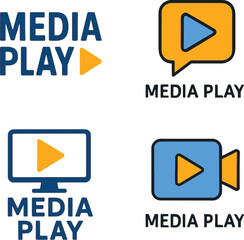 Set of Media Play logo
