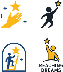 Set of Reaching Dreams logo