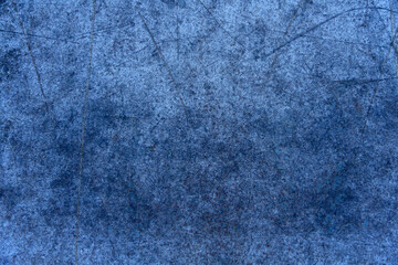 Dark Blue Scratched Metal Texture