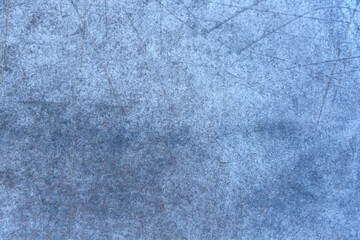 Scratched Blue Metal Sheet