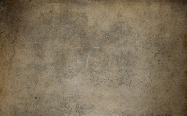 Grunge brown concrete wall texture for background design.