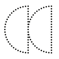 dot shape illustration