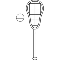 Lacrosse Sport Icon