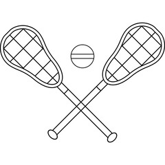 Lacrosse Sport Icon