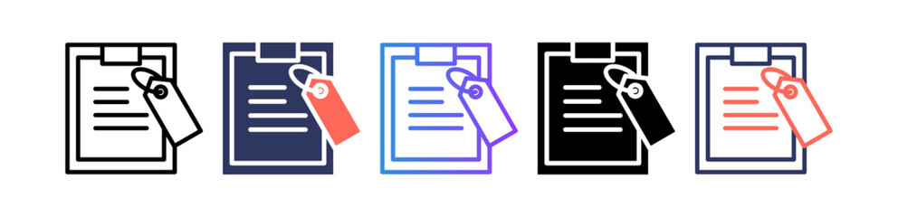 Brand Guidelines multiple icon