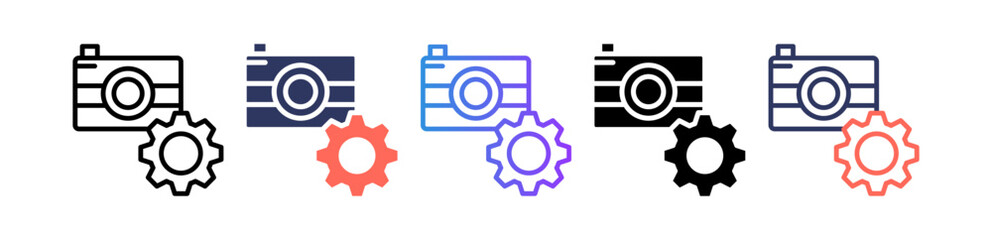 Photo Setting multiple icon