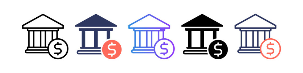Online Banking multiple icon