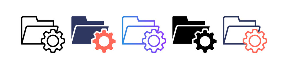 Folder Setting multiple icon