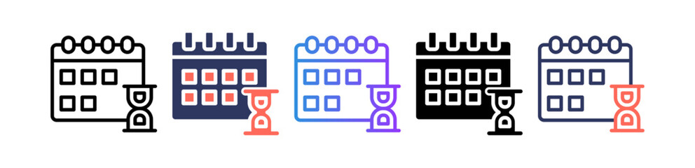 Deadline multiple icon