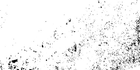 white and black vector wall distressed dirty noise rust cracked pain background. messy dusty chalk splat dirt rusty noise overlay concrete wall texture background.	