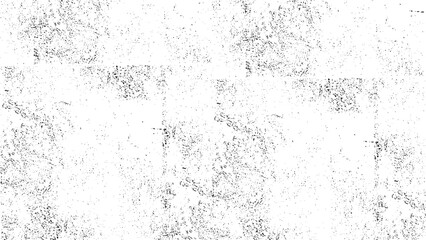 Distressed black texture. Dark grainy texture on white background. Dust overlay textured. Grain noise particles.