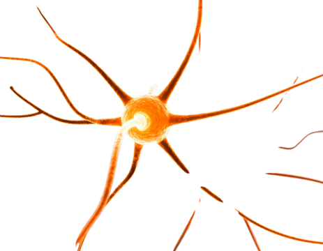 Brain Technology Synapses Isolated Transparent Background