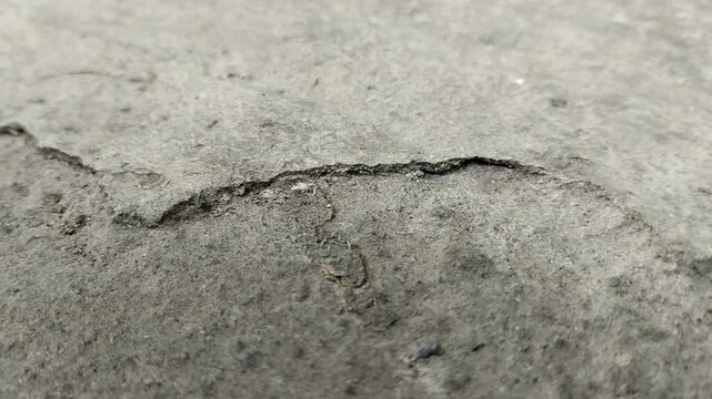 Concrete surfaces are peeling or spalling. due to extreme weather