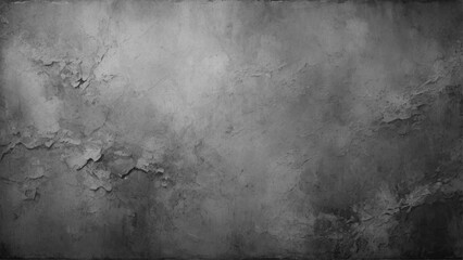 Dark grey black textured concrete wall background, grey color design are light with white gradient background.
