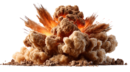 Explosion: A dynamic capture of an explosive event, displaying the raw power and energy of a sudden blast with dramatic detail and impact.