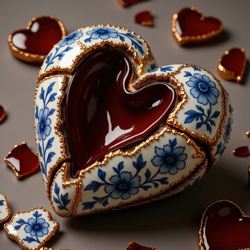 Ceramic Heart background