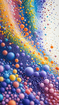 abstract background with bubbles