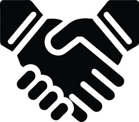 Obraz premium Handshake icon