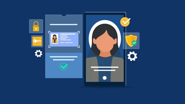 Secure login access with face authentication