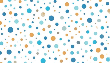 Abstract background of various sized circles