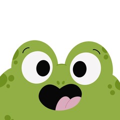 pretty toad illustration