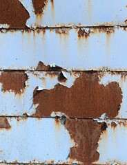 old peeling blue paint, old blue background