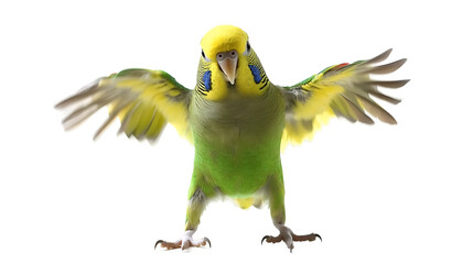 Joyful Parrot Spins Bright