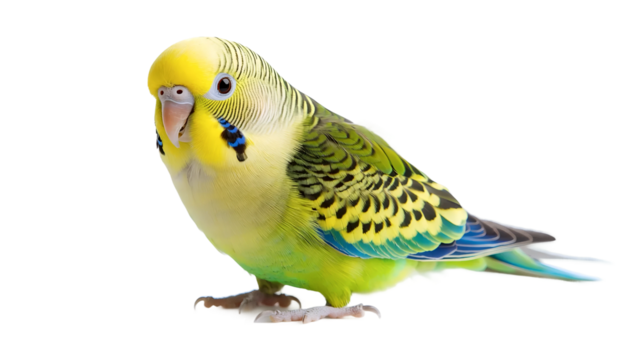 Focused Parrot Lifts Off