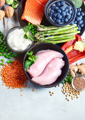 Healthy food selection