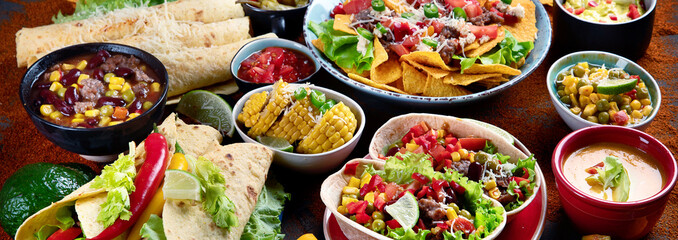 Traditional Mexican food