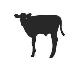 Vector illustration of a sheep icon