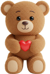 teddy bear with heart