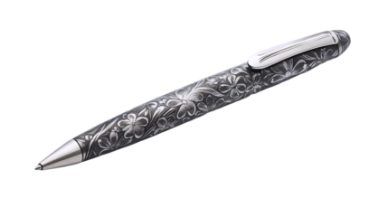 Floral Engraved Pen