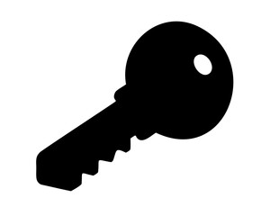 Key, key vector icon design minimalist vector illustration