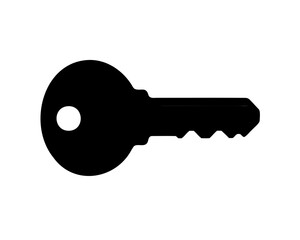 Key, key vector icon design minimalist vector illustration