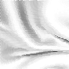 Light gradient halftone dots background. Vector illustration

