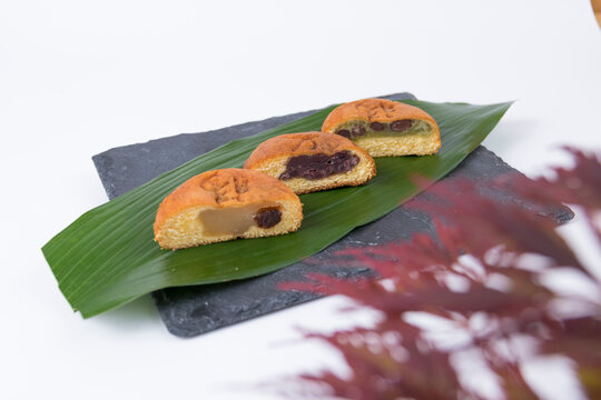 餡子 茶菓子 まんじゅう 和菓子 果物 Anko (red bean paste) Tea cakes Manju Japanese sweets Fruits