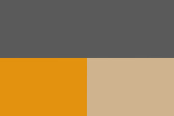 Obraz premium Abstract geometric composition with earth tones in a simple clean aesthetic background