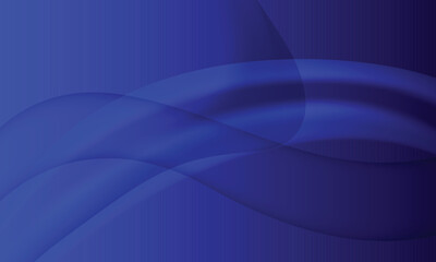 Blue abstract dynamic gradient mesh curve wave backdrop template background concept