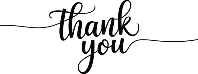 Continuous one single line art thank you concept. greeting card lettering date hand drawn sketch. sign letters script font white monochrome vector illustration.
