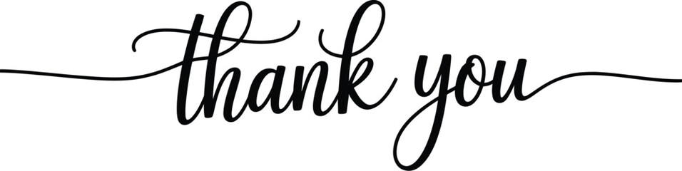 Continuous one single line art thank you concept. greeting card lettering date hand drawn sketch. sign letters script font white monochrome vector illustration.
