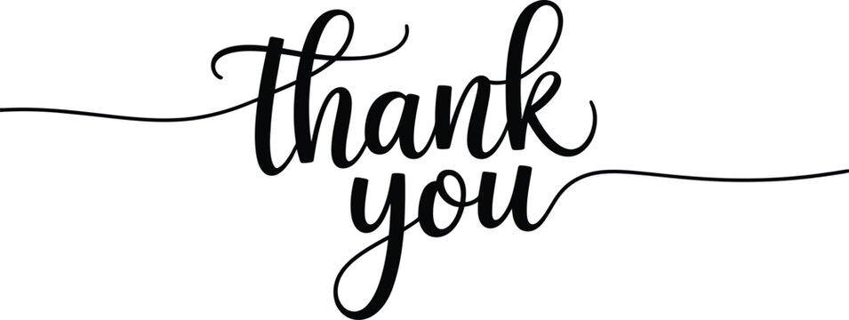 Continuous one single line art thank you concept. greeting card lettering date hand drawn sketch. sign letters script font white monochrome vector illustration.
