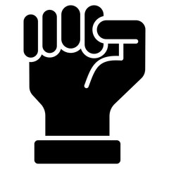 Clasped Hands glyph icon