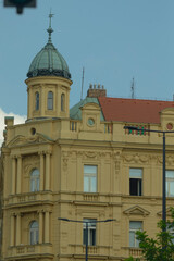 A large and impressive building that features a prominent dome positioned at the very top of its structure, adding to its grandeur and beauty