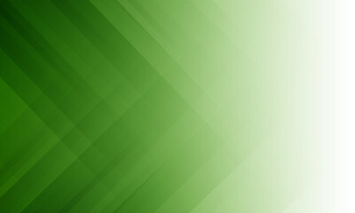 Abstract green gradient background with diagonal stripes